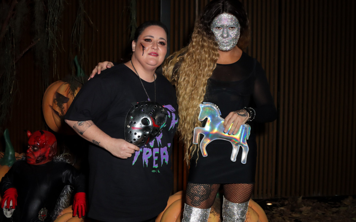 Ju Amaral e Marcus Majella