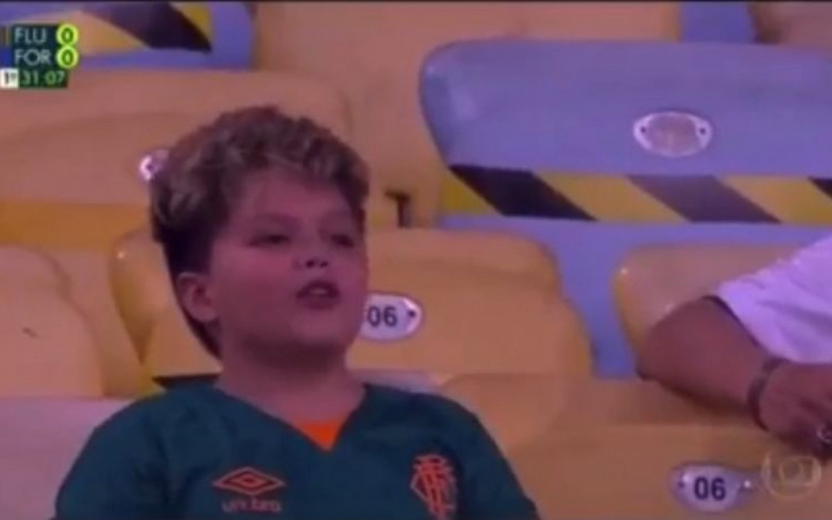 Imagem que viralizou na internet e fez Gustavo ficar conhecido como Dilminho