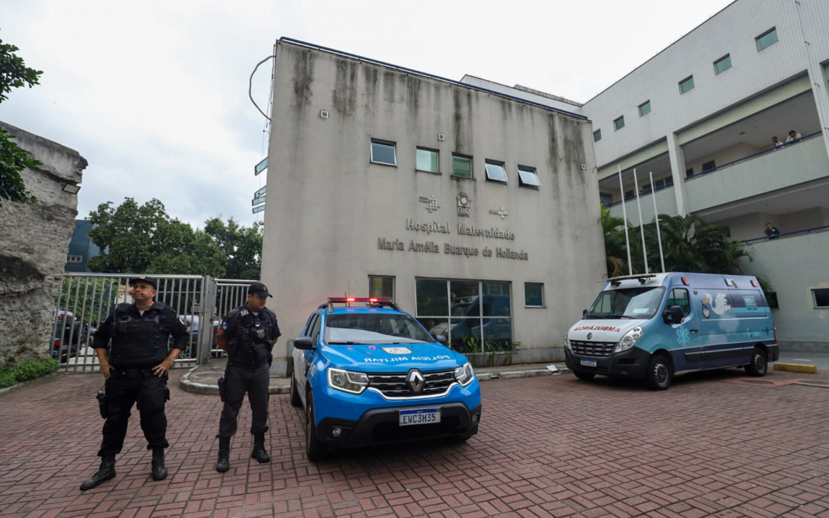 Recém-nascido foi sequestrado na Maternidade Maria Amélia Buarque de Hollanda
