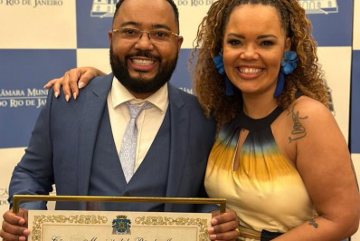 Dudu Nobre recebe título de Cidadão Benemérito do Rio: 'Muito gratificante'