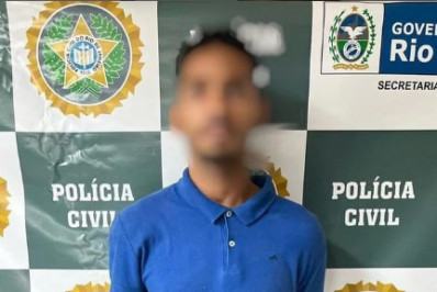 Polícia Civil prende acusado de matar padrasto com machadinha em Volta Redonda
