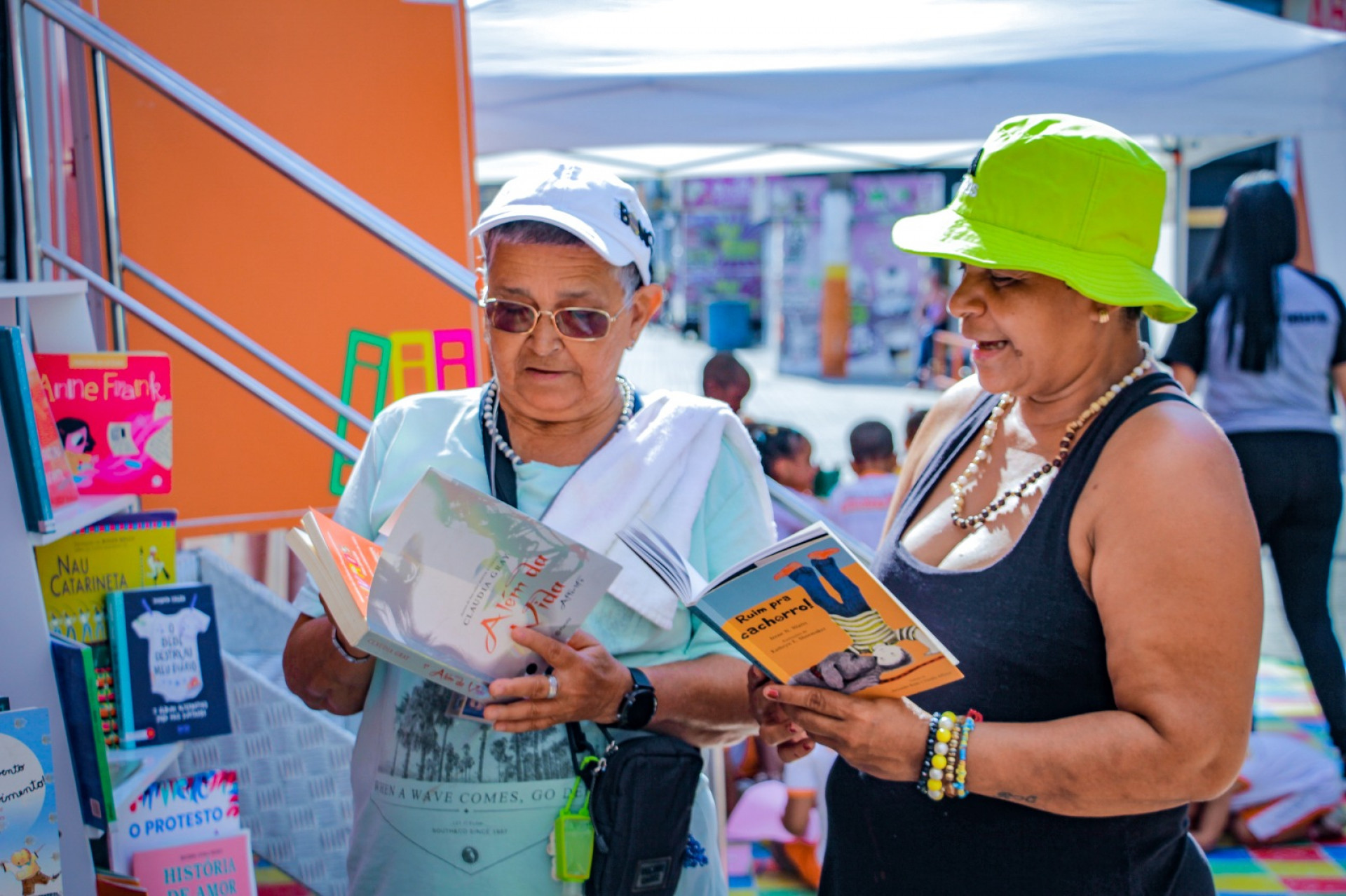 O evento tamb&eacute;m &eacute; uma boa oportunidade para o p&uacute;blico adulto se familiarizar coma literatura e com a cultura - Rafael Barreto/PMBR