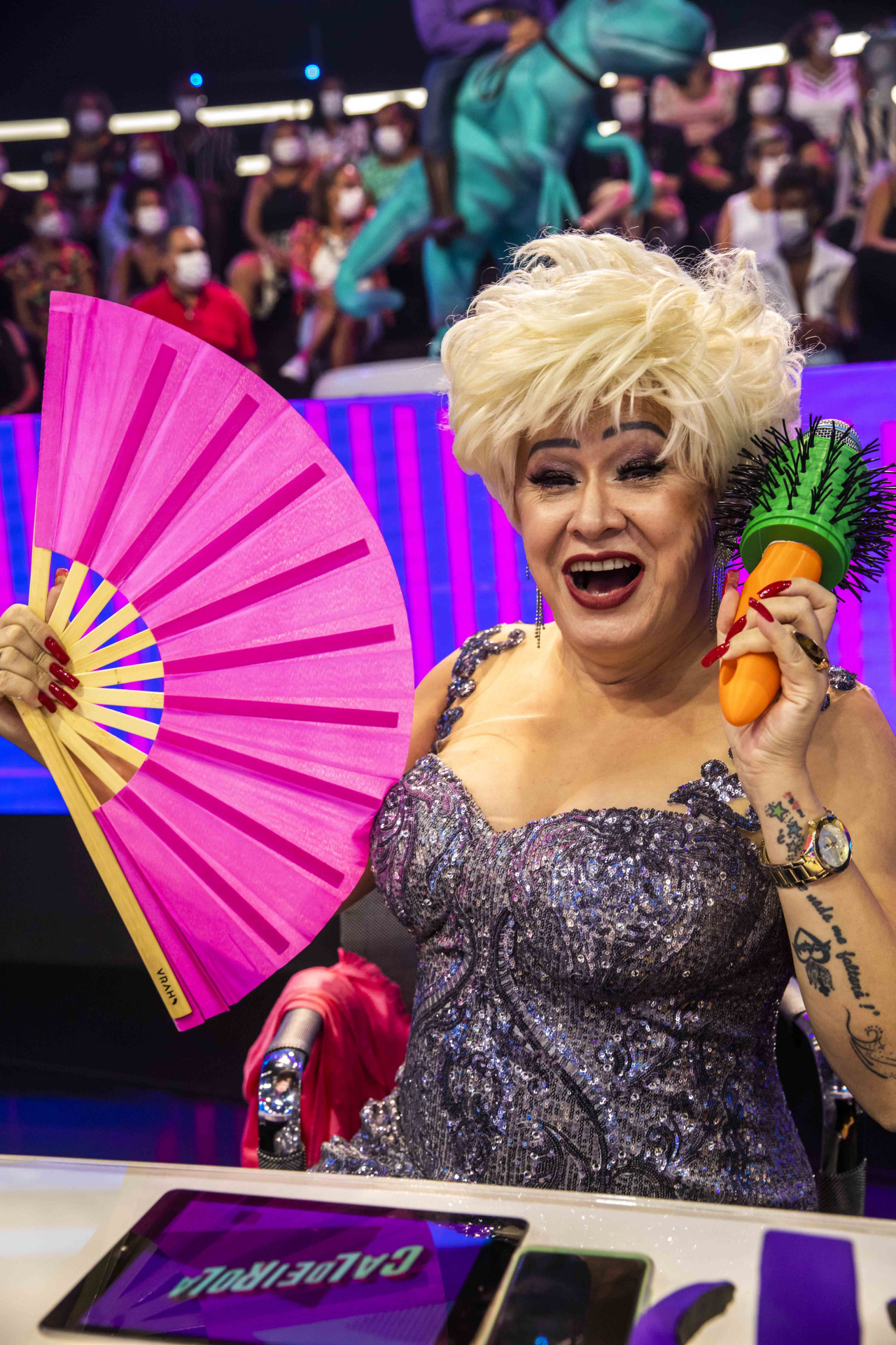 Nany People é uma das juradas do 'Caldeirola' - João Miguel Junior / TV Globo