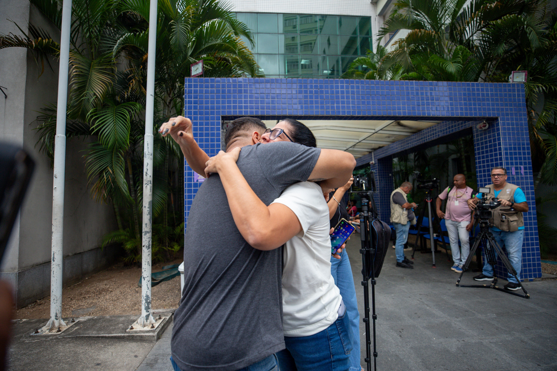 Fam&iacute;lia de Ravi Cunha comemora a volta dele na maternidade Maria Am&eacute;lia  - Renan Areias/ Ag&ecirc;ncia O Dia