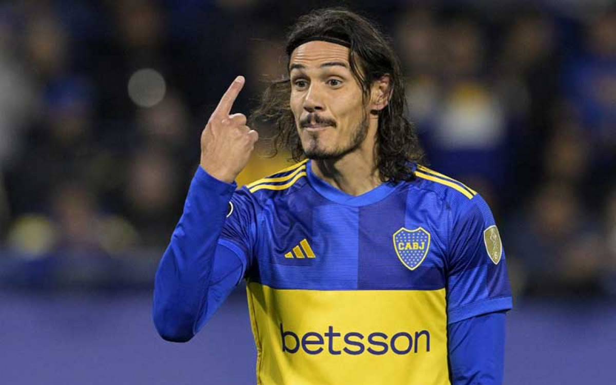 No Boca, Edinson Cavani persegue feito in&eacute;dito em sua trajet&oacute;ria