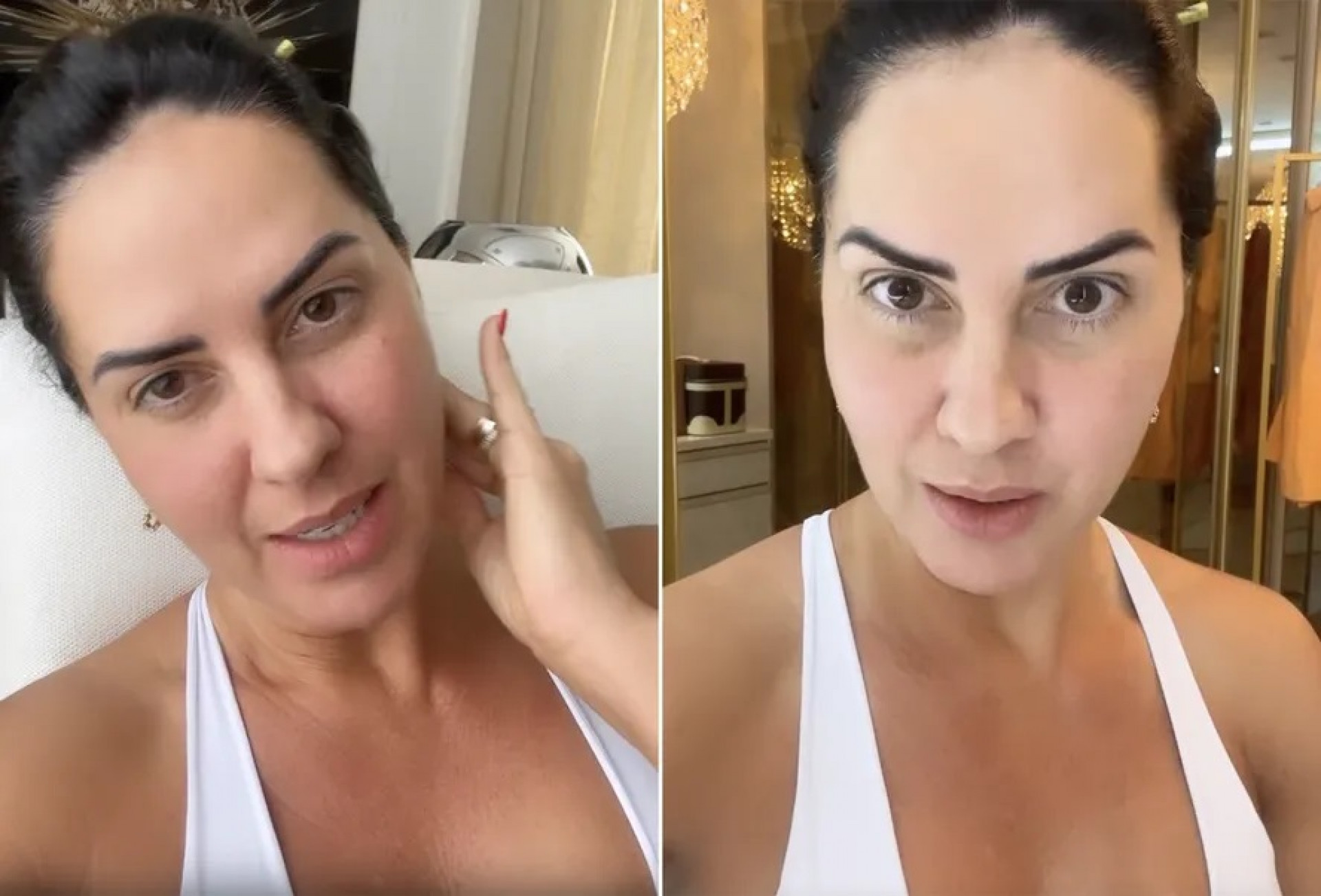 Graciele Lacerda volta a falar de confusão com Amabylle Eiroa - Reprodução Internet