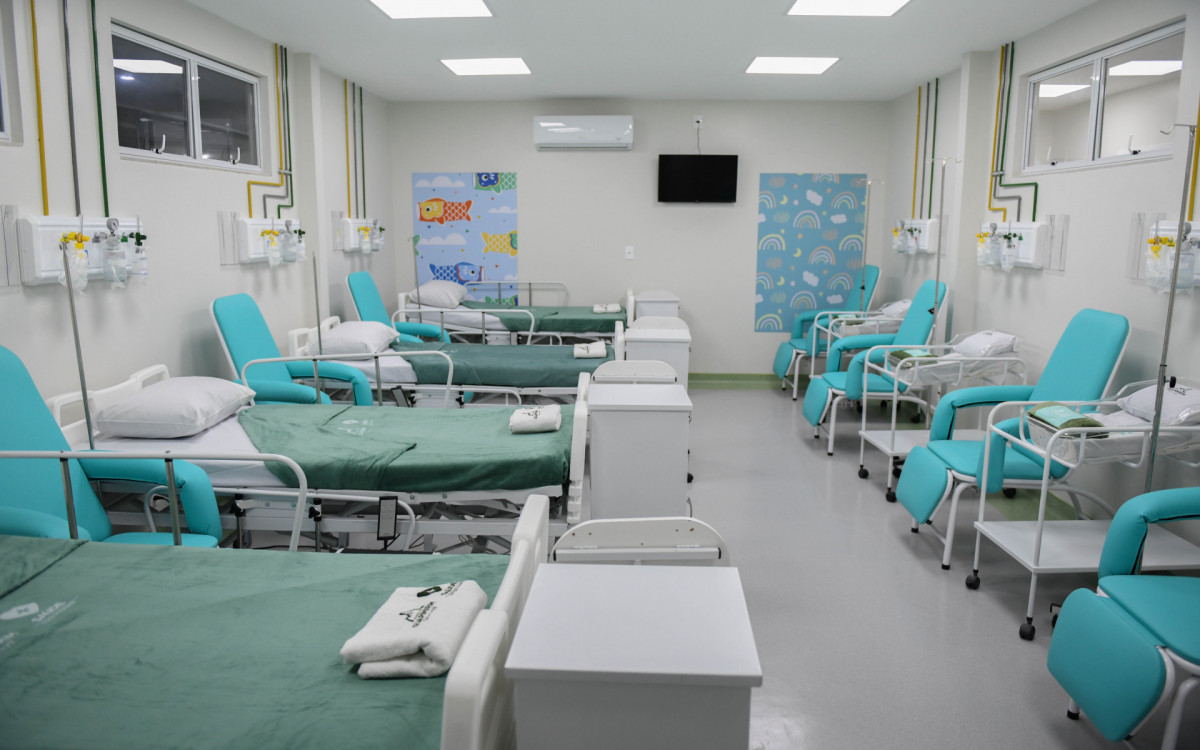 Nova ala materno-infantil do hospital de Guapimirim