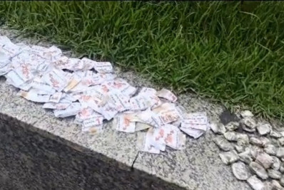 PM apreende sacola com drogas no Condomínio Monza em Belford Roxo