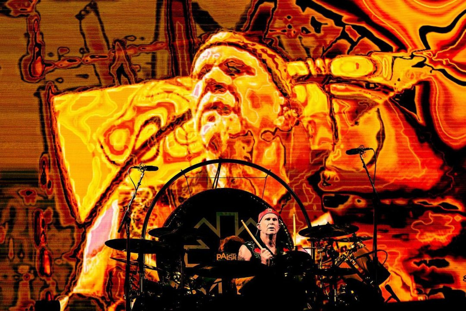 Chad Smith, baterista do Red Hot Chilli Peppers - Reprodução Internet / Sara Holliday