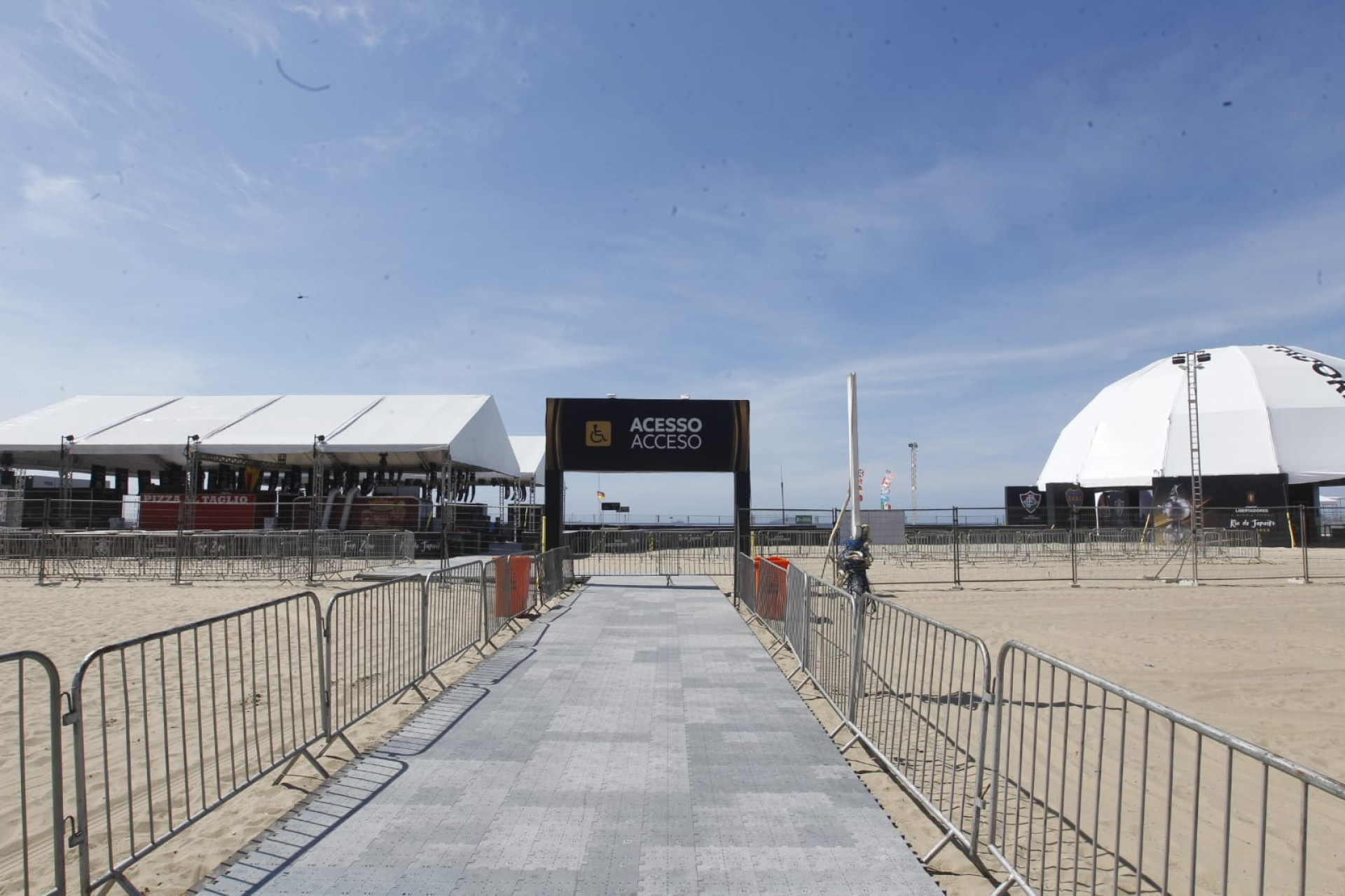 Fan Zona recebe público das 14h às 22h - Reginaldo Pimenta/Agência O Dia