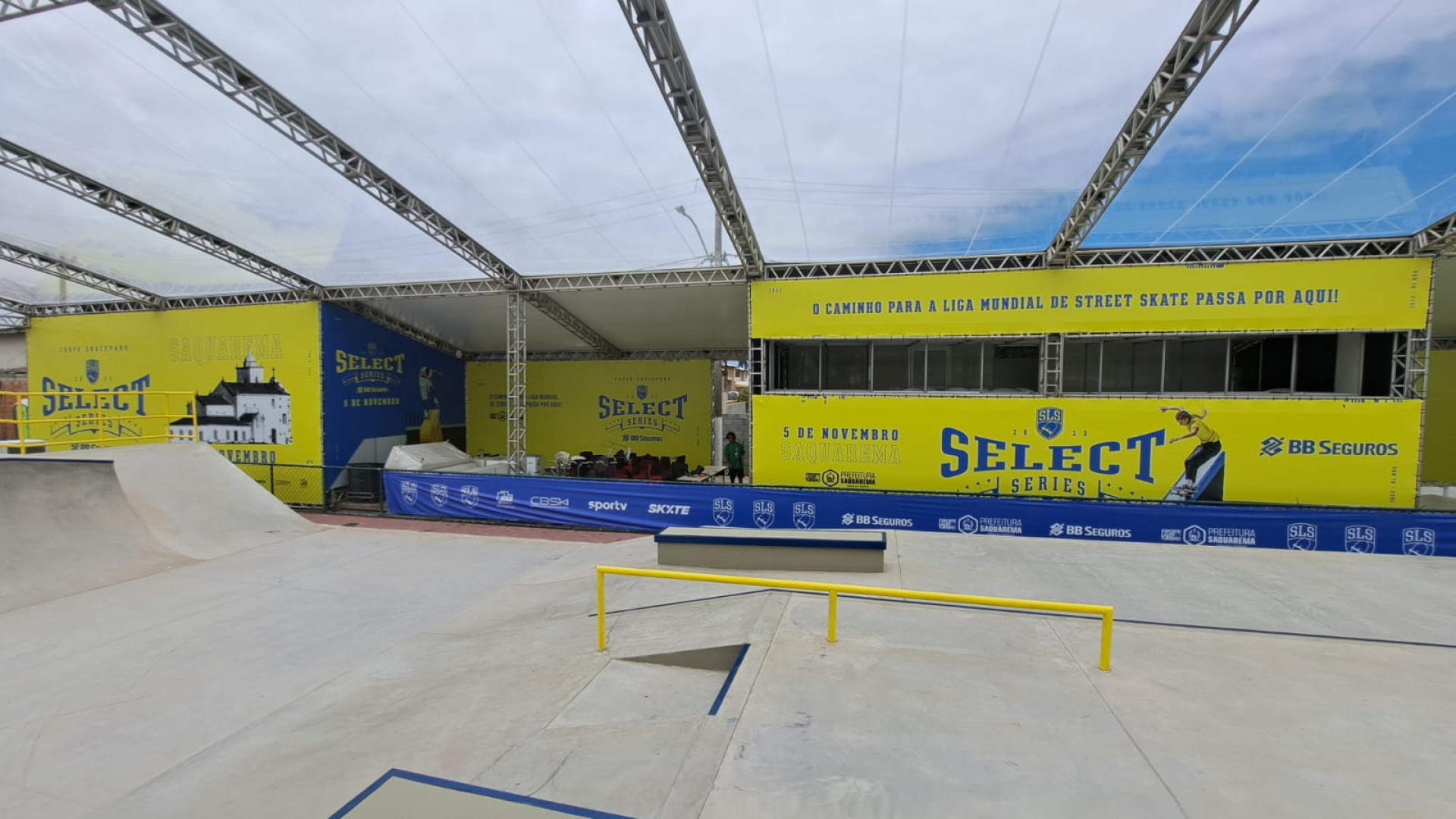 SLS Select Series Saquarema 2023, competição inédita de skate, será realizado neste domingo (5) na cidade - Divulgação/Prefeitura de Saquarema