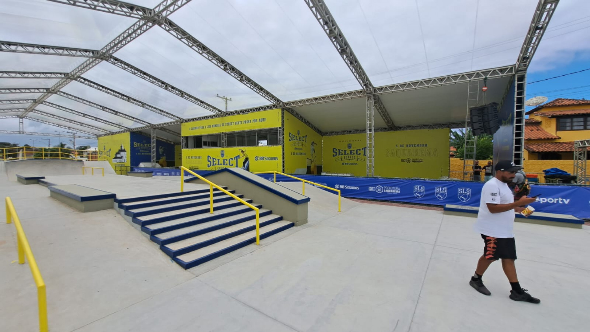 SLS Select Series Saquarema 2023, competição inédita de skate, será realizado neste domingo (5) na cidade - Divulgação/Prefeitura de Saquarema