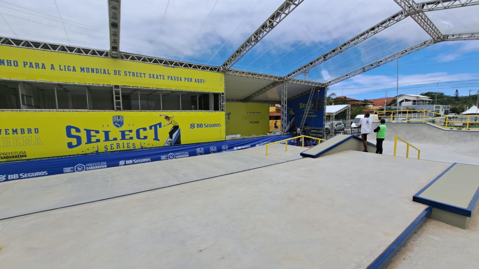 SLS Select Series Saquarema 2023, competição inédita de skate, será realizado neste domingo (5) na cidade - Divulgação/Prefeitura de Saquarema