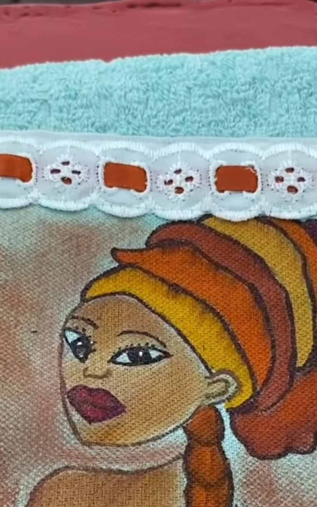 Exposição de artesanato na praça