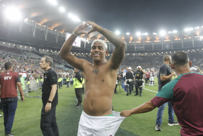 John Kennedy celebra protagonismo em título do Fluminense: 'Gol mais importante da minha vida'
