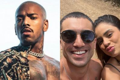 Nego do Borel alerta Ricardo Vianna sobre namoro com Lexa: 'Só se cuida, mano'