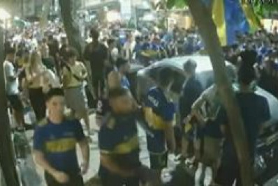 Torcedor argentino é agredido por suspeita de furto em Copacabana