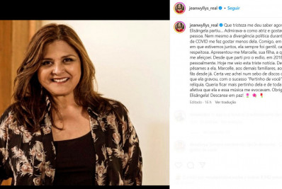 Celebridades lamentam a morte da atriz Elizângela