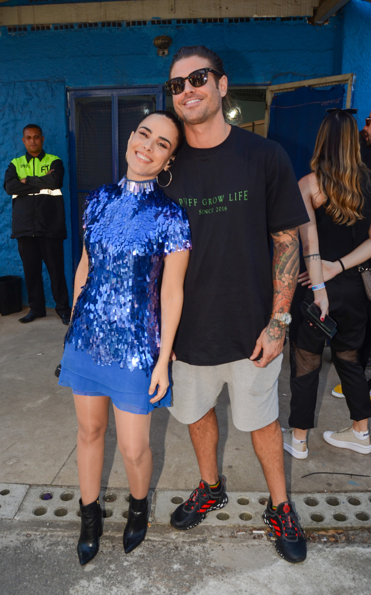 Wanessa Camargo se apresenta em festival em São Paulo e troca beijos com Dado Dolabella nos bastidores