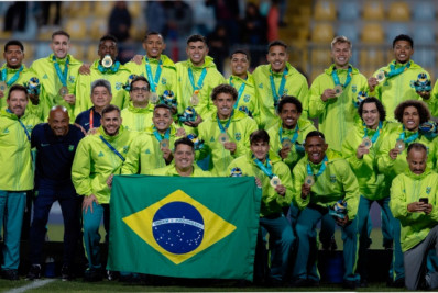 Presidente da CBF parabeniza Brasil pelo ouro no Pan: 'Jornada fantástica'
