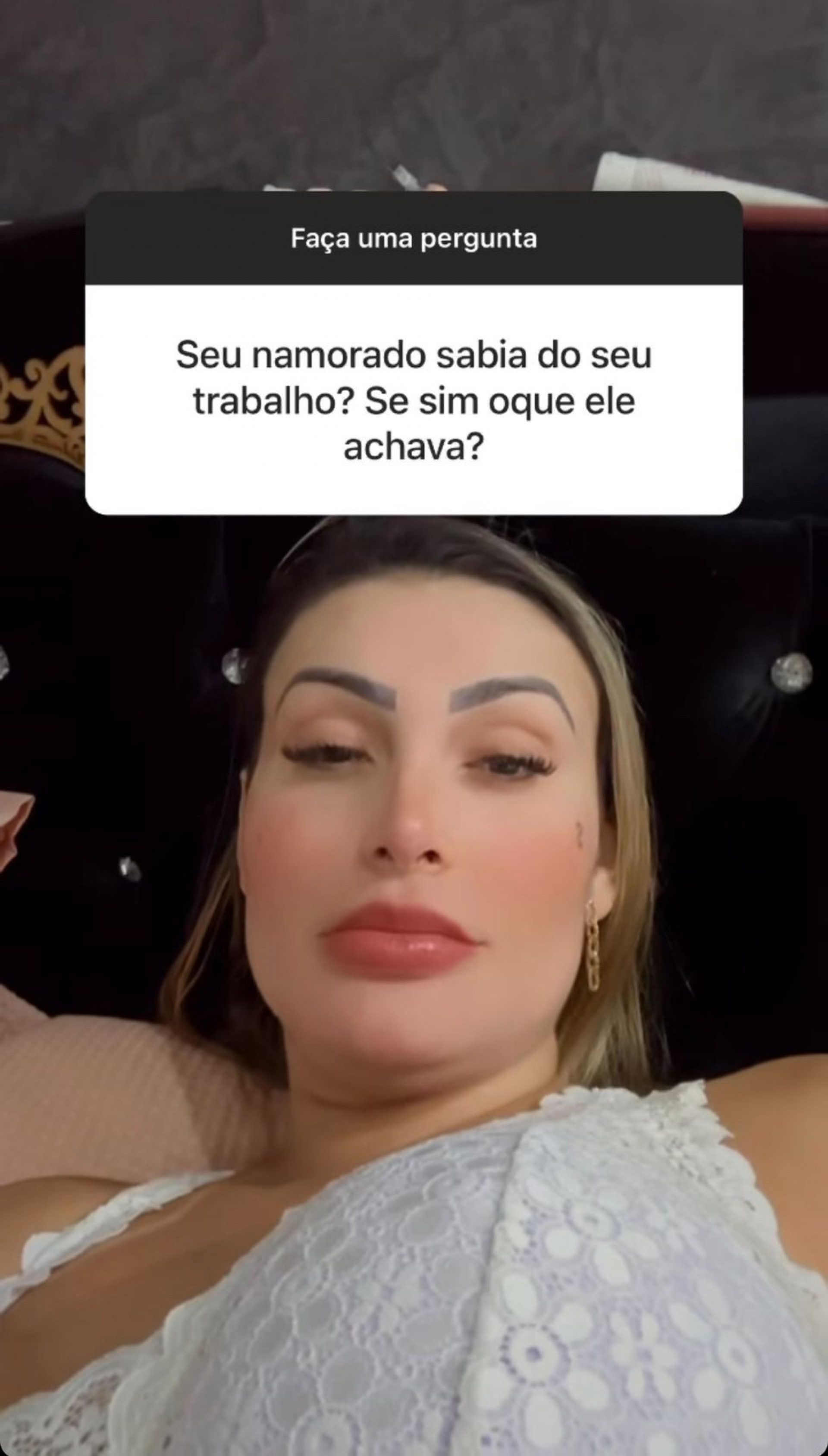 Andressa Urach revela o que o ex-namorado achava dos conteúdos adultos - Reprodução / Instagram 