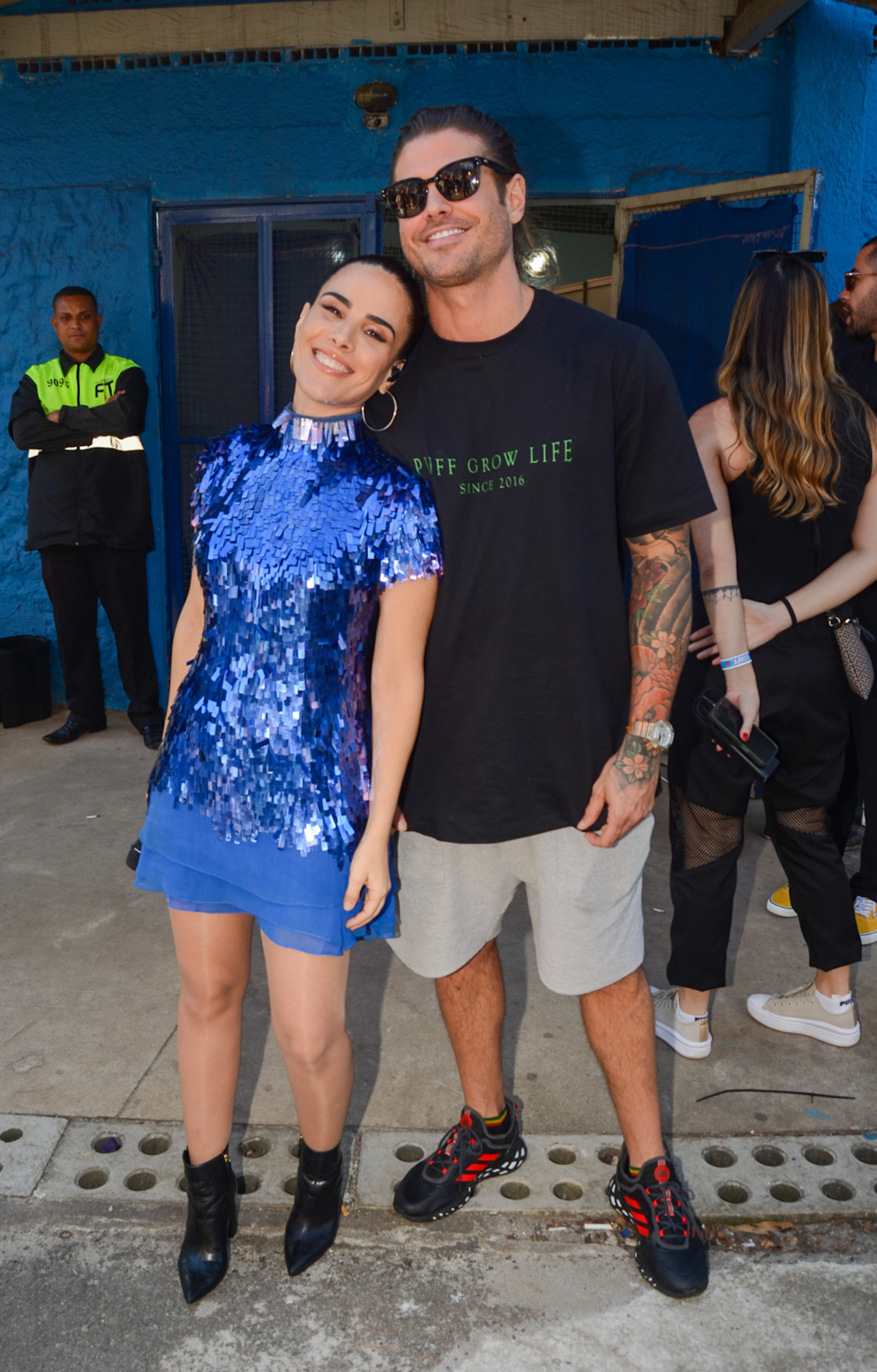 Wanessa Camargo se apresenta em festival em São Paulo e troca beijos com Dado Dolabella nos bastidores - Araujo / Agnews