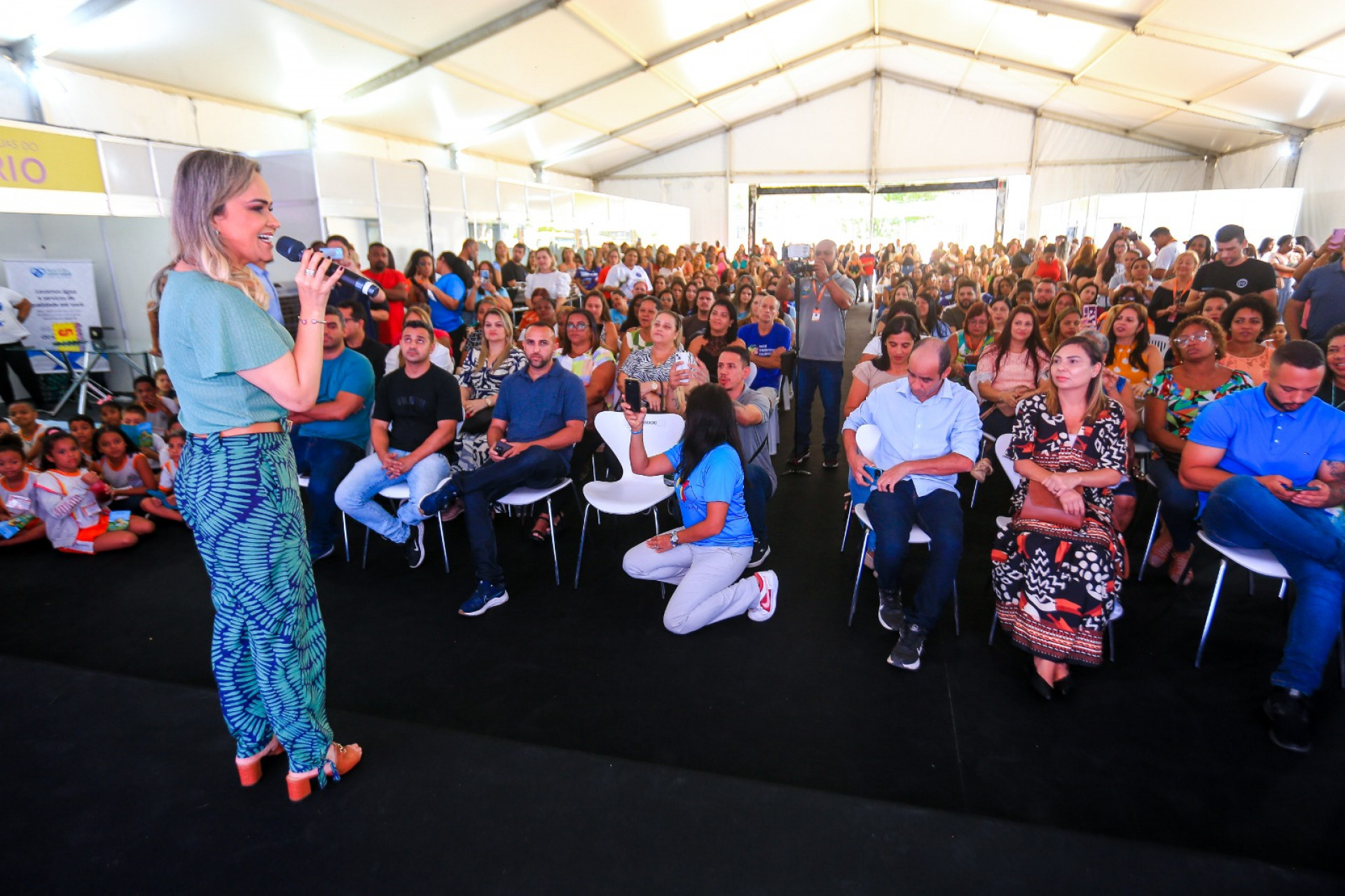 A deputada federal Daniela Carneiro destacou a importância do Festival Literário e Cultural - Rafael Barreto/PMBR