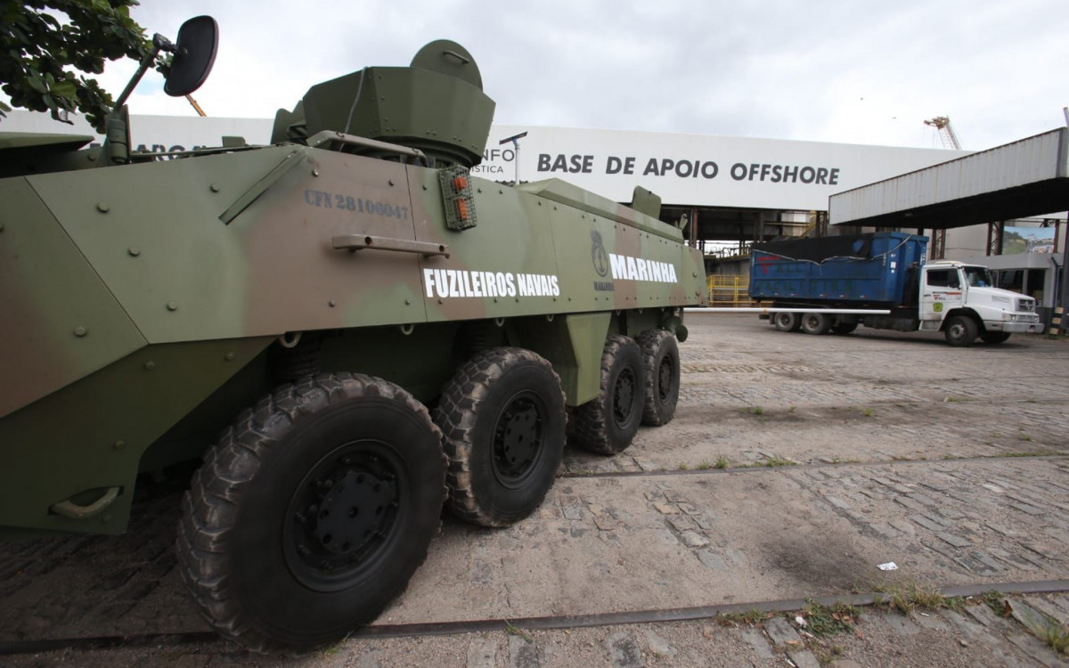 Operação GLO começou com fiscalizações no Porto do Rio - Cleber Mendes/Agência O DIA