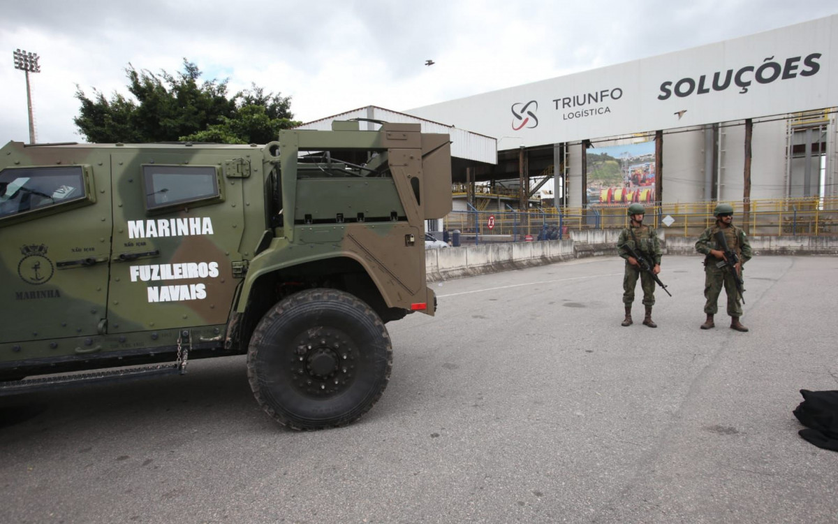 Operação GLO começou com fiscalizações no Porto do Rio - Cleber Mendes/Agência O DIA