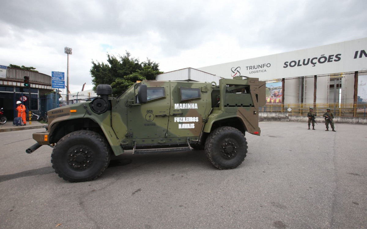 Operação GLO começou com fiscalizações no Porto do Rio - Cleber Mendes/Agência O DIA