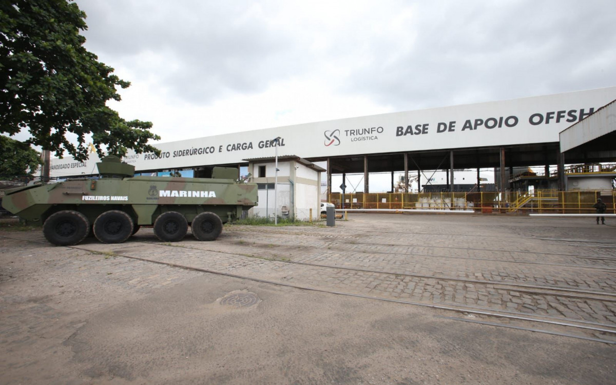 Operação GLO começou com fiscalizações no Porto do Rio - Cleber Mendes/Agência O DIA