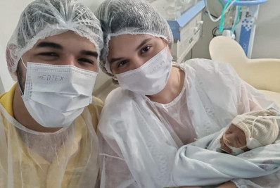 Esposa de Zé Vaqueiro exibe imagens angustiantes do filho e faz apelo