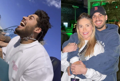 Virginia mostra reação de Zé Felipe em montanha russa nos Estados Unidos e diverte internautas: 'Só consigo rir'