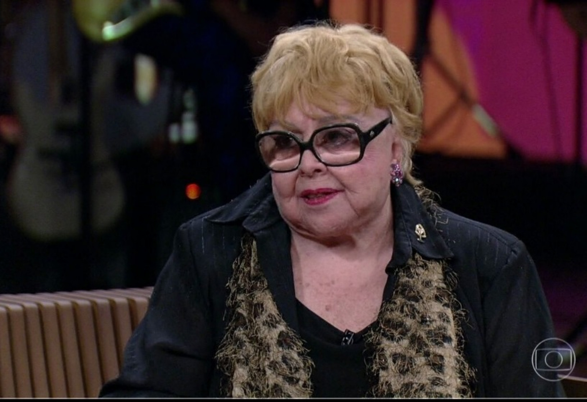 Decimar Gonçalves durante o 'Conversa com Bial', da TV Globo, em 2018 - Reprodução de vídeo