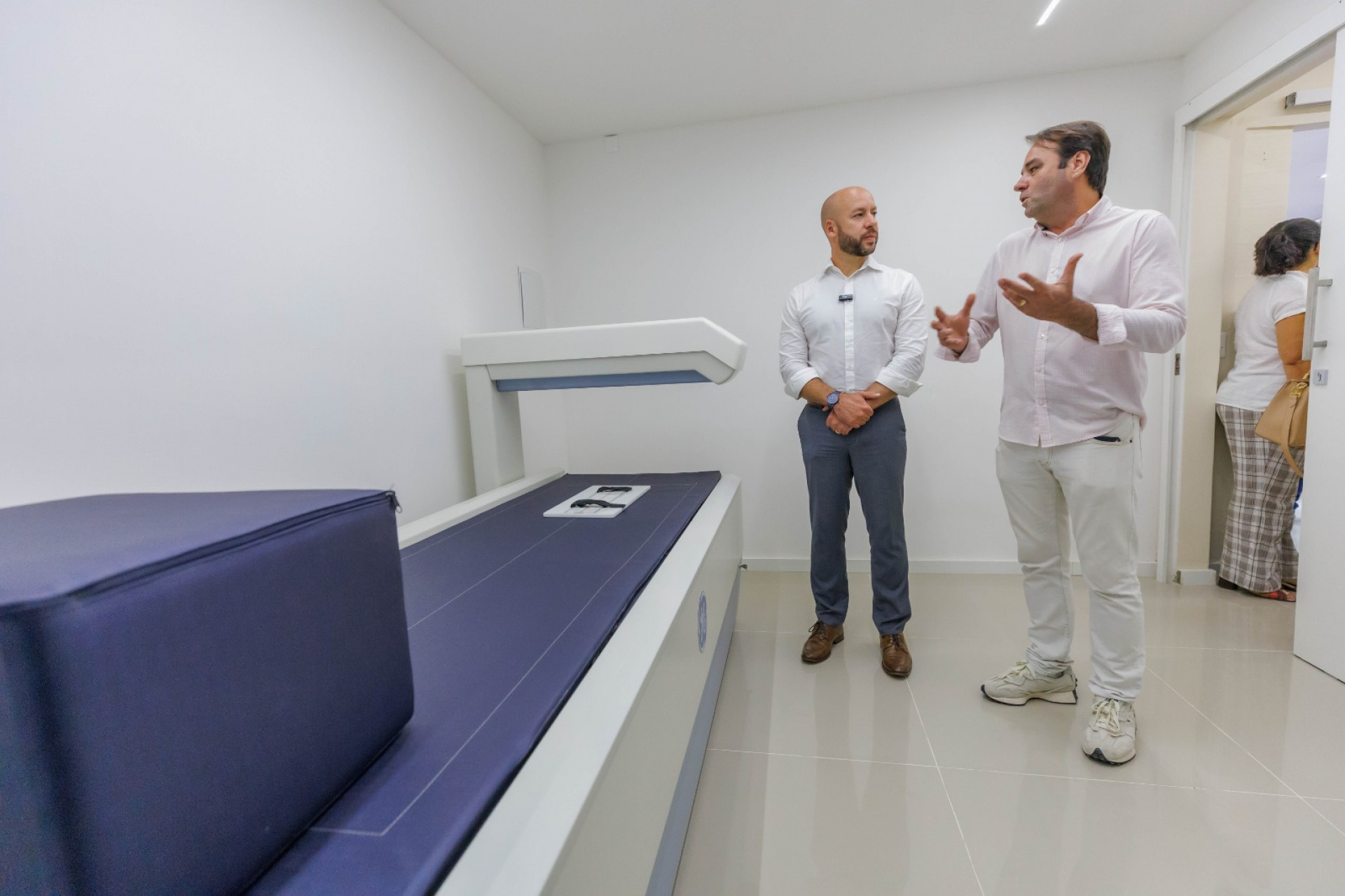 Atualmente o município realiza 400 mamografias e 150 exames de densitometria óssea por mês e a expectativa é que o número de exames realizados dobre - Bruno Nepomuceno