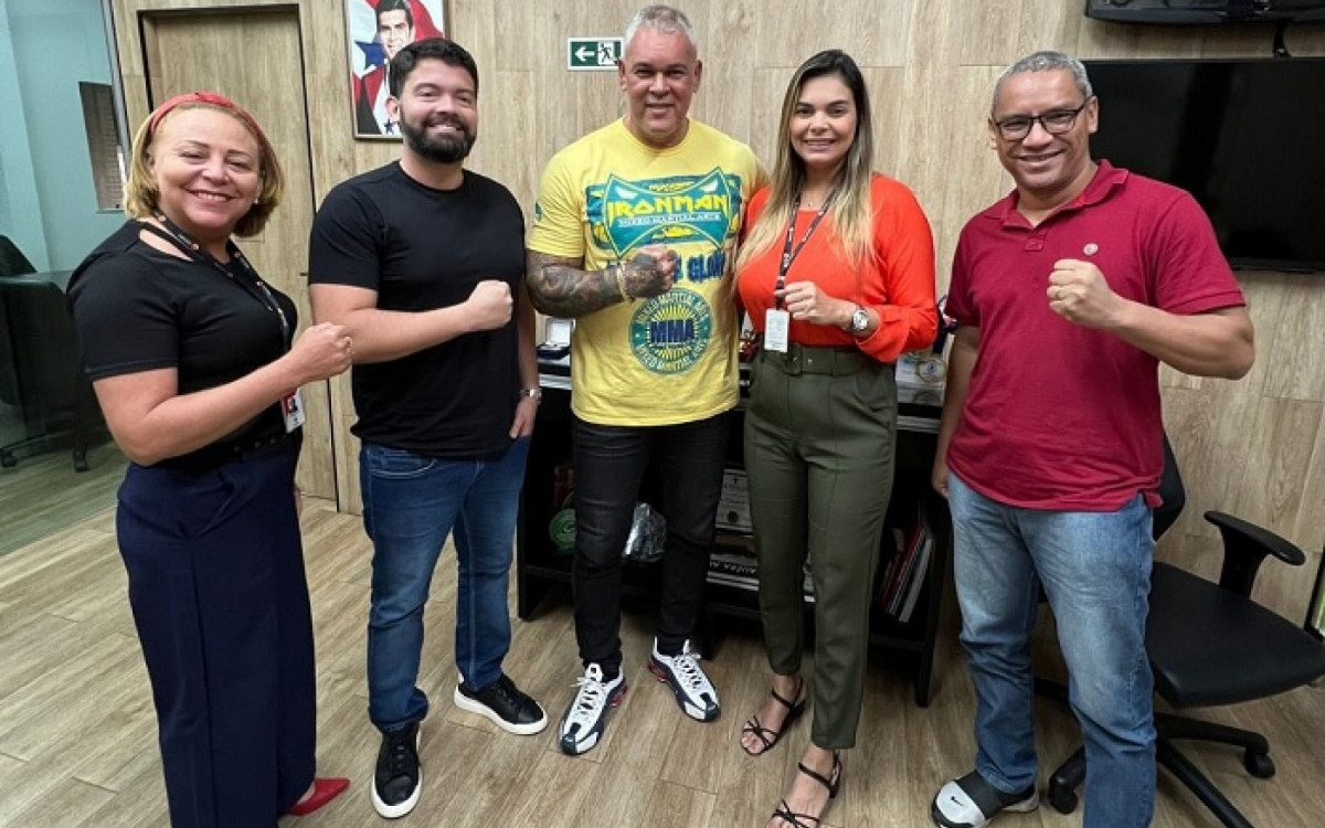 Iron Tomaz, ao centro, projetou mais um evento de sucesso e agradeceu parceiros 