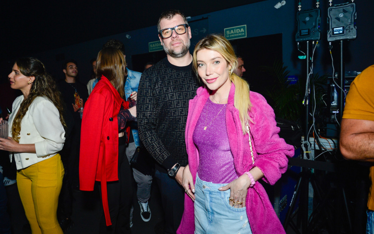 Luiza Possi e seu marido, o diretor Cris Gomes