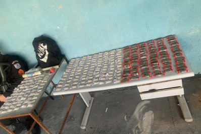 PM apreende drogas no bairro Sessenta, em Volta Redonda