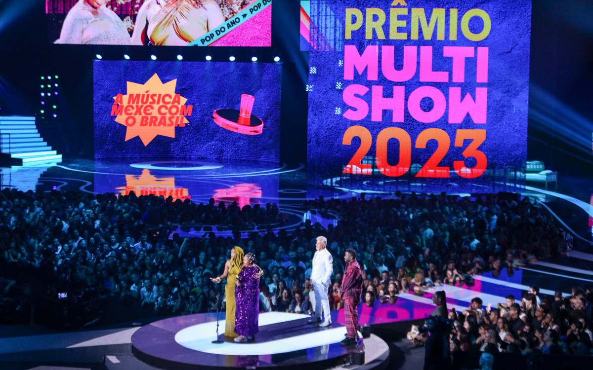 Iza foi a grande vencedora do Prêmio Multishow