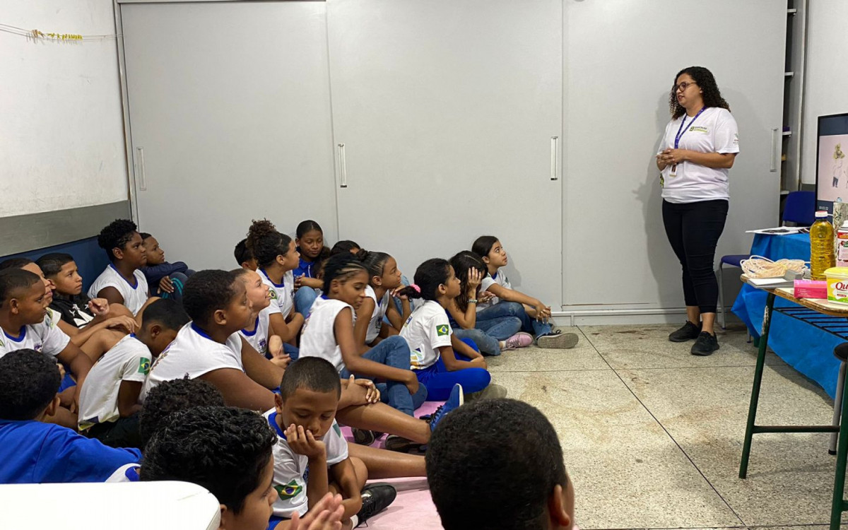 Atividades de conscientização ambiental envolveu mais de 340 alunos e colaboradores em Mesquita