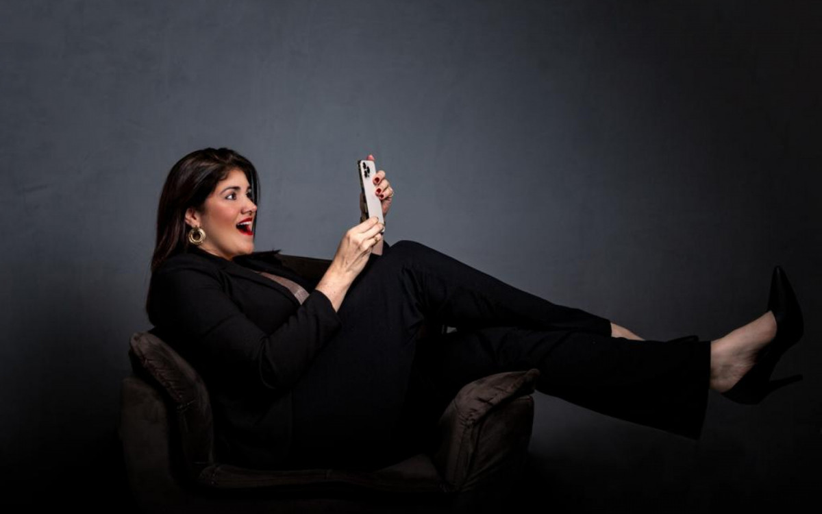 A  CEO da Engenho Digital, Kharina Farias  - Arquivo pessoal