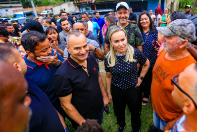 Prefeito Waguinho visita a Bacia e anuncia melhorias na região de Belford Roxo