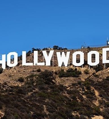 Centenário letreiro de Hollywood vira um dos principais pontos