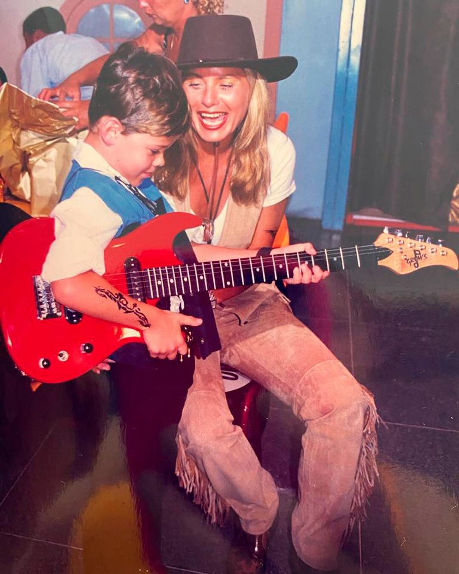 Vera Fischer no anivers&aacute;rio de seis anos do filho ca&ccedil;ula, Gabriel - Reprodu&ccedil;&atilde;o/Instagram