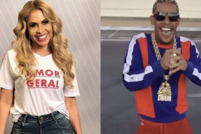 MC Poze surge cantando música de Joelma e recebe elogio da cantora