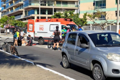 Mulher é atropelada na Passagem, em Cabo Frio