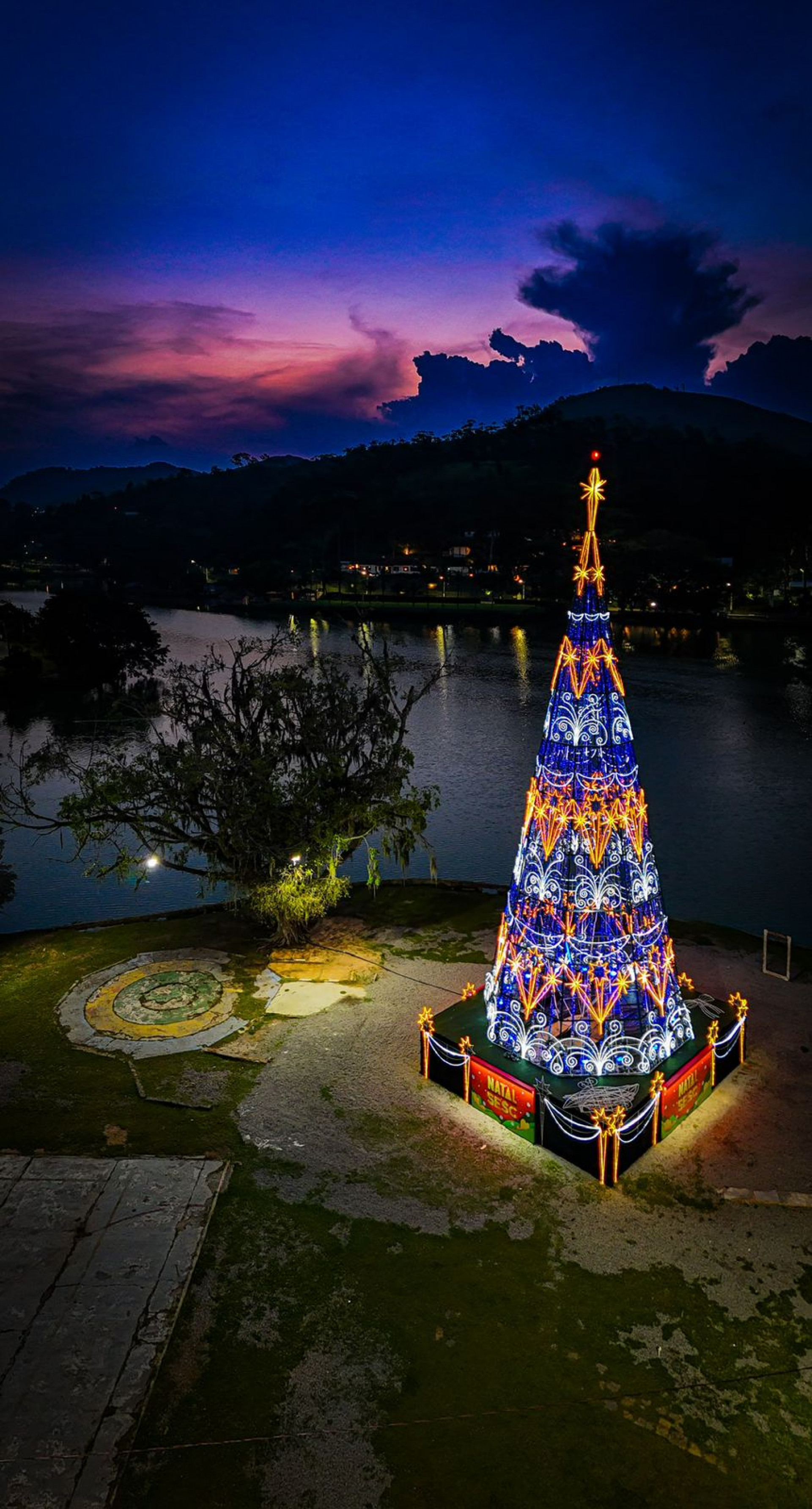 A árvore de Natal do Lago Javary