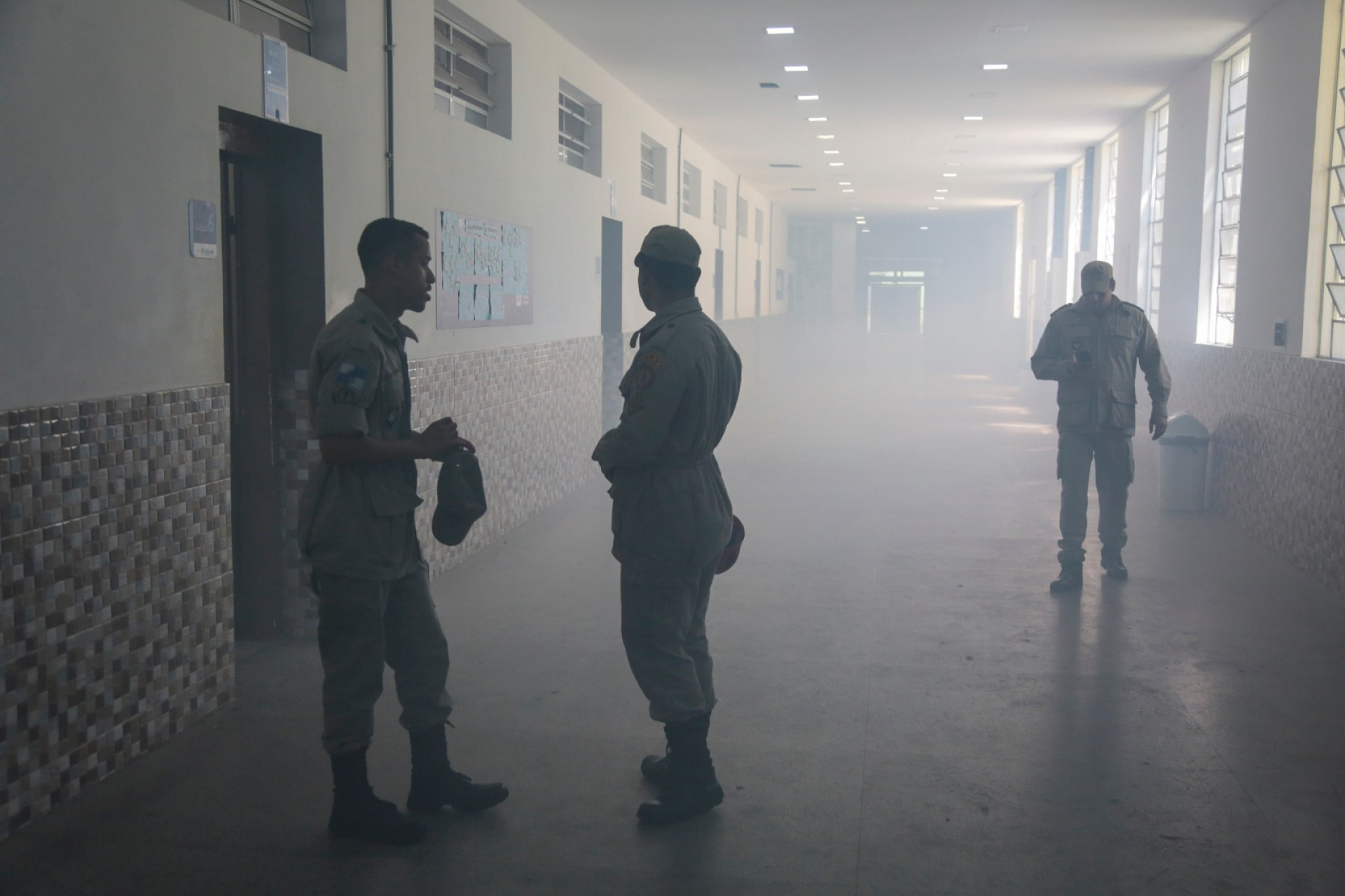 O propósito do treinamento foi de capacitar a comunidade escolar, tornando uma difusora de informações cruciais que podem contribuir para a segurança - Ricardo Cassiano/CBMERJ