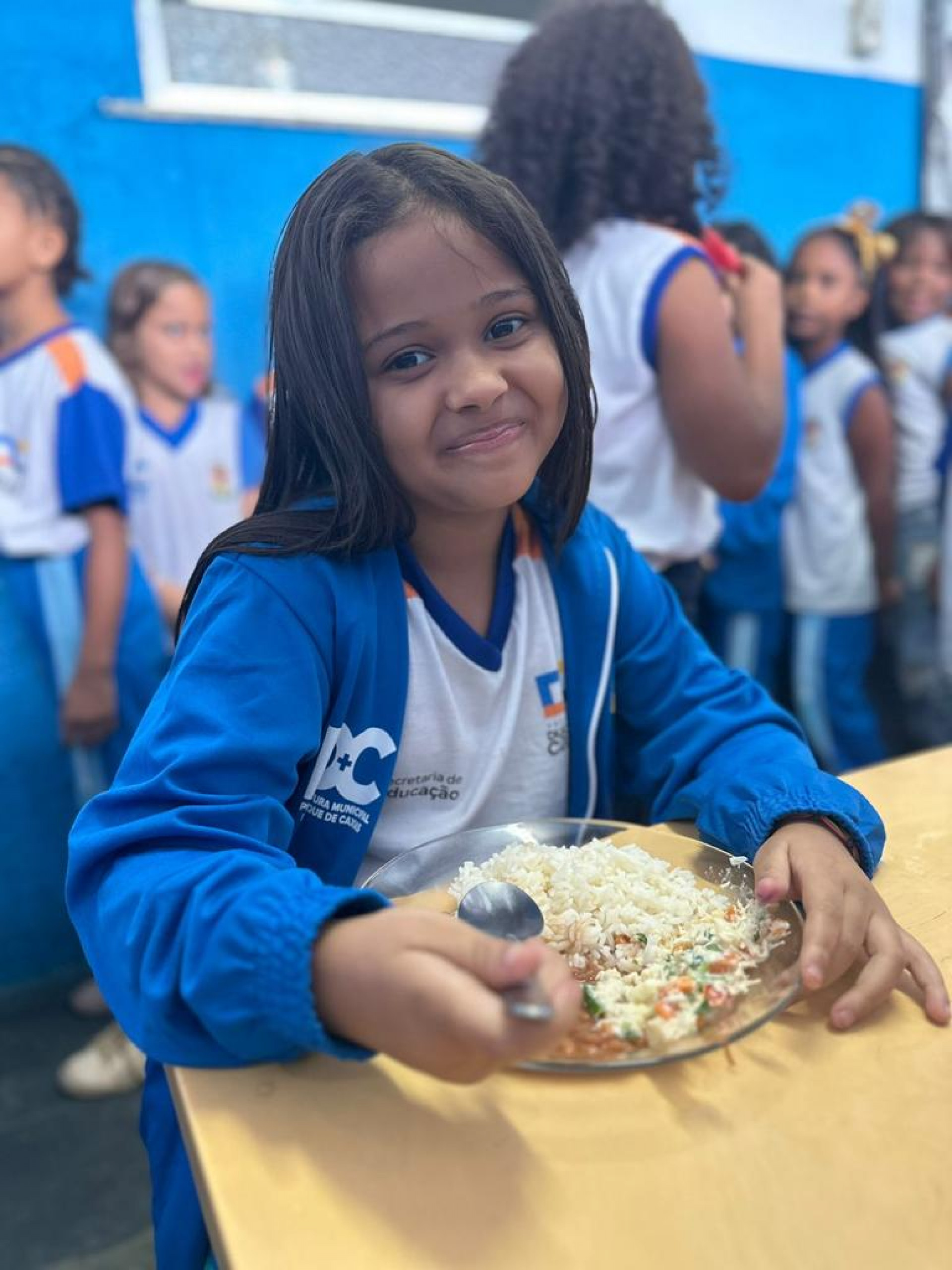 Alunos de Caxias aprovam cardápio escolar