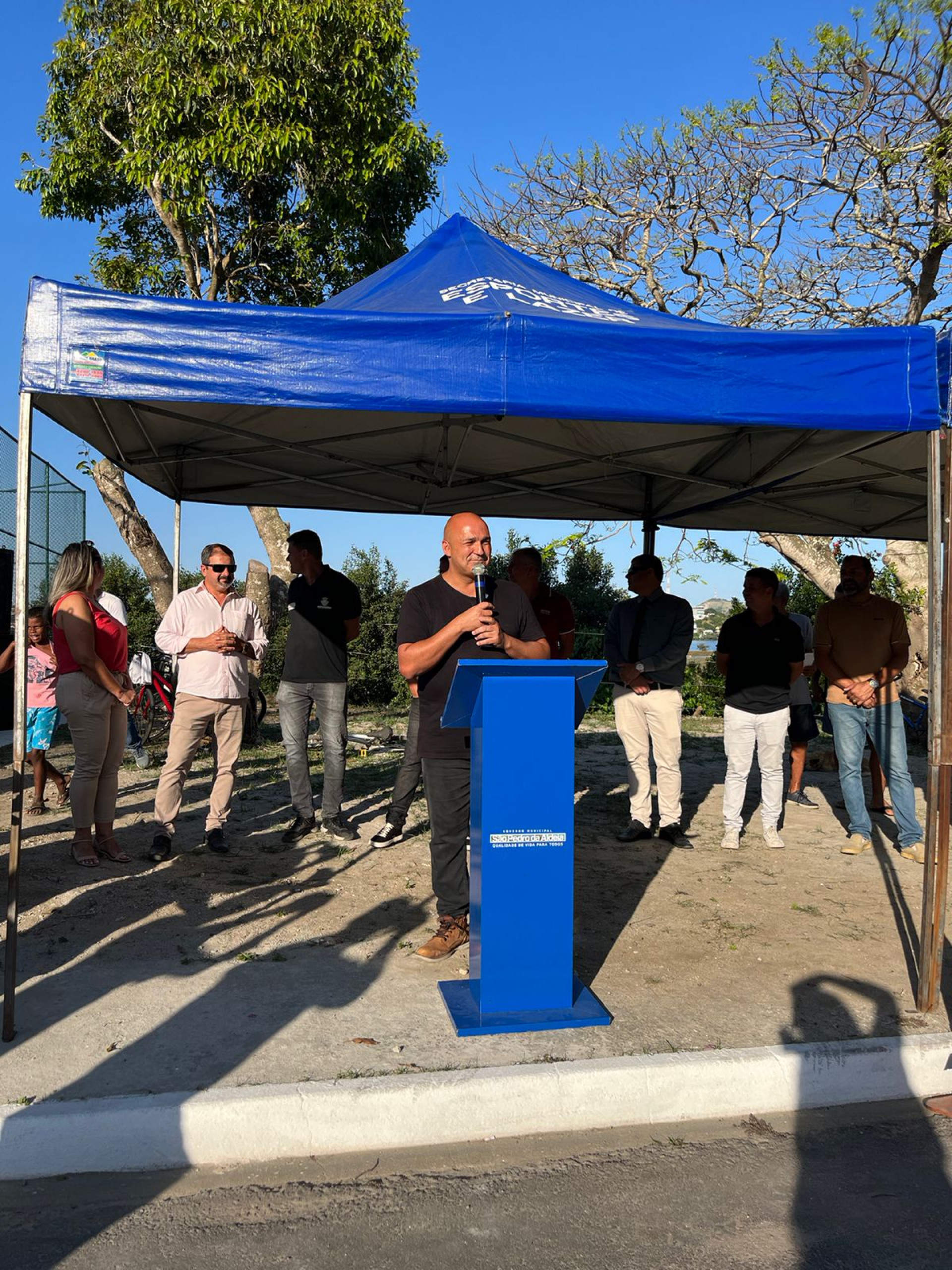 Prefeito Fábio do Pastel (PL) faz mais uma entrega em São Pedro da Aldeia, nesta quinta (9)